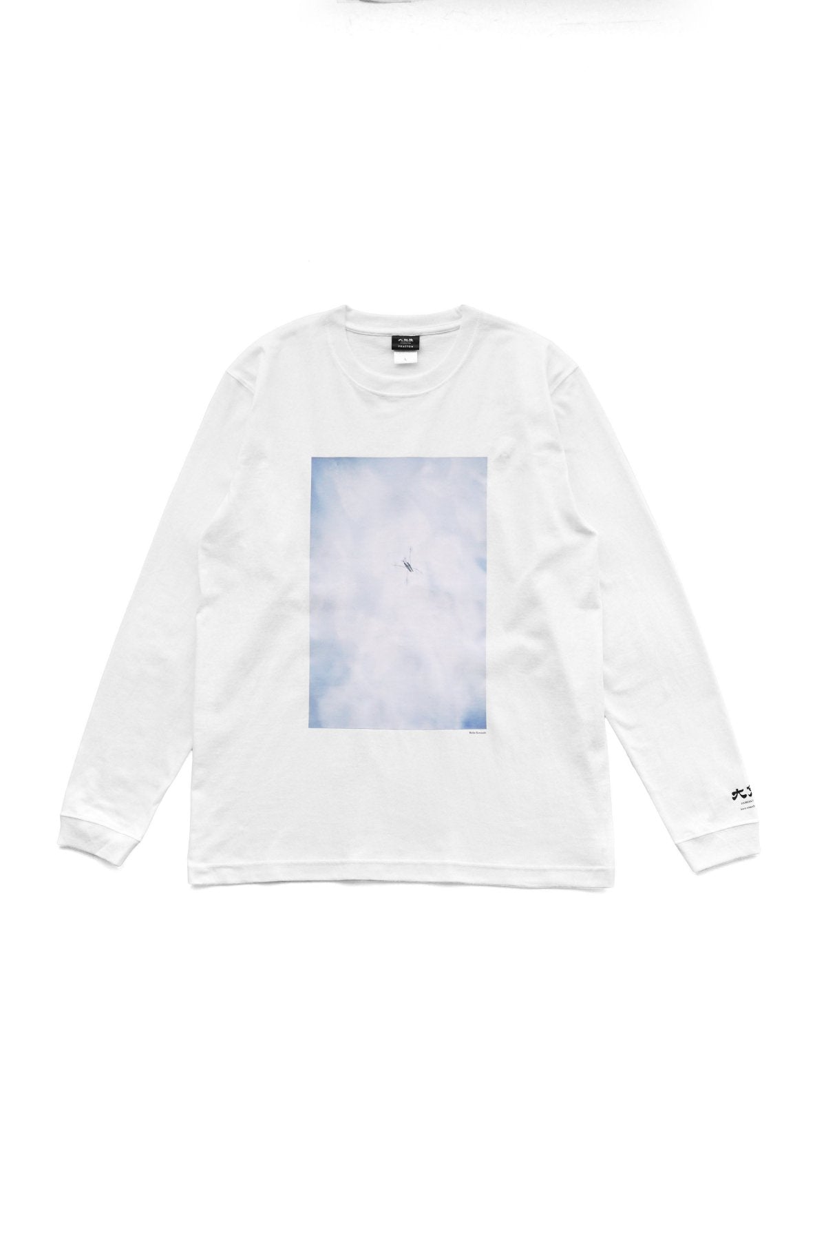 大勉強 DAIBENKYO  by PHAETON | Long Sleeve T-SHIRTS あめんぼ Photo Rinko Kawauchi - WHITE