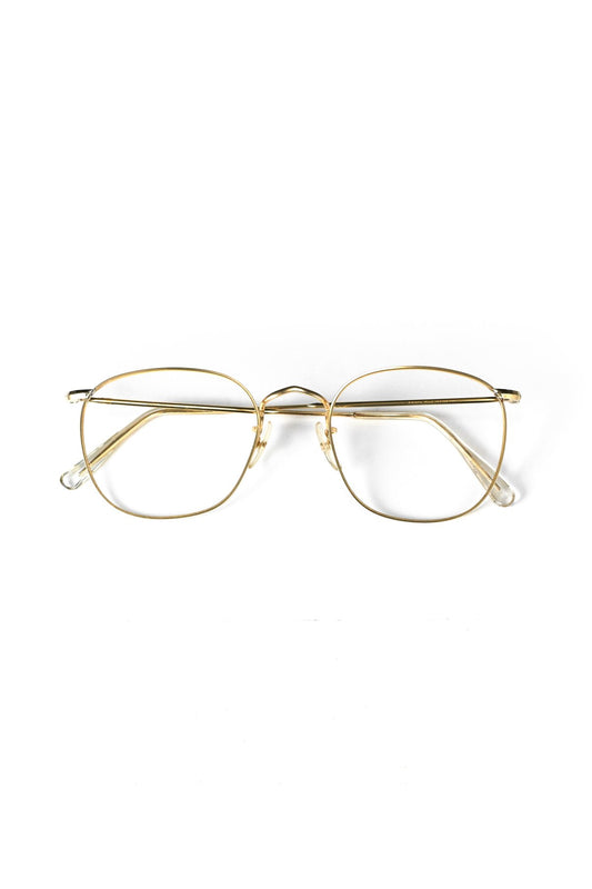 1960s ALGHA BRITISH VINTAGE EYEWEAR METAL WELLINGTON - OPT-601