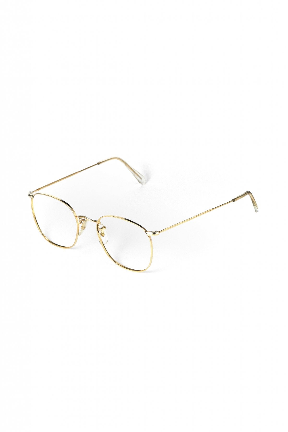 1960s ALGHA BRITISH VINTAGE EYEWEAR METAL WELLINGTON - OPT-601