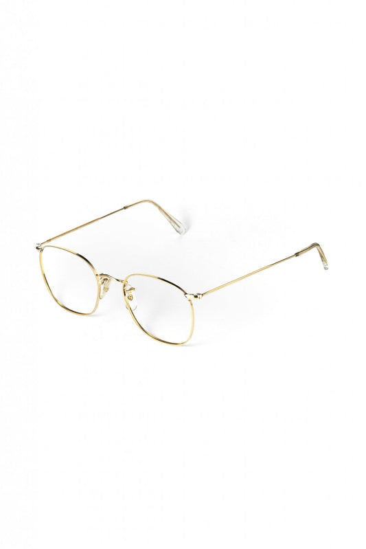 1960s ALGHA BRITISH VINTAGE EYEWEAR METAL WELLINGTON - OPT-601