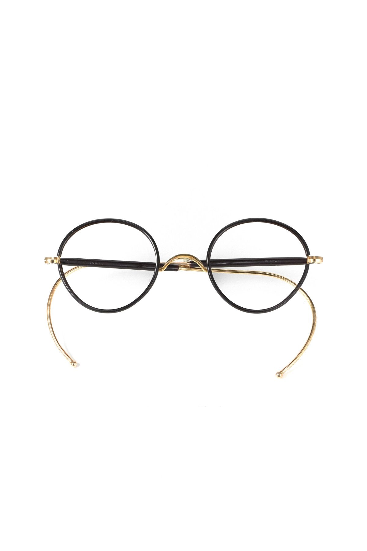 1930s ALGHA BRITISH ANTIQUE EYEWEAR ROUND - OPT-603