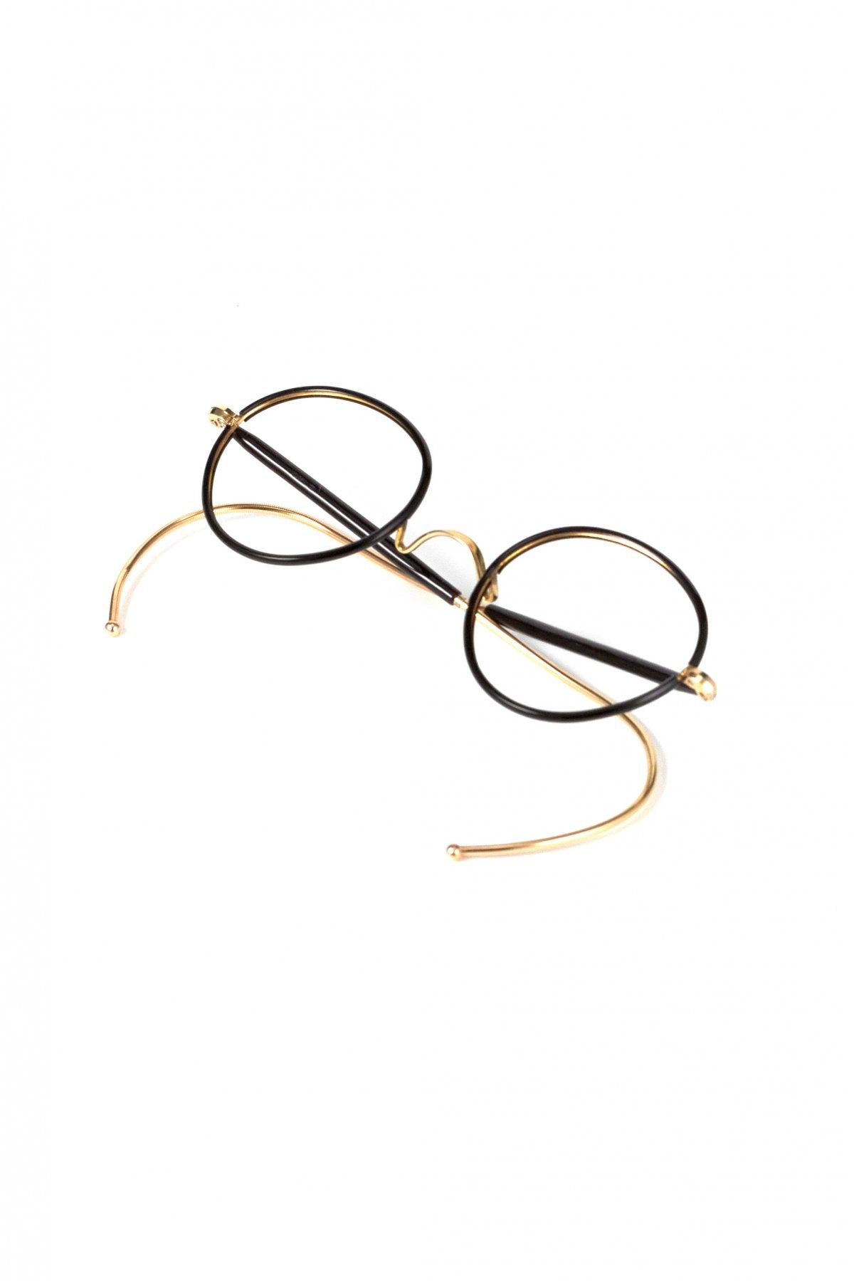 1930s ALGHA BRITISH ANTIQUE EYEWEAR ROUND - OPT-603