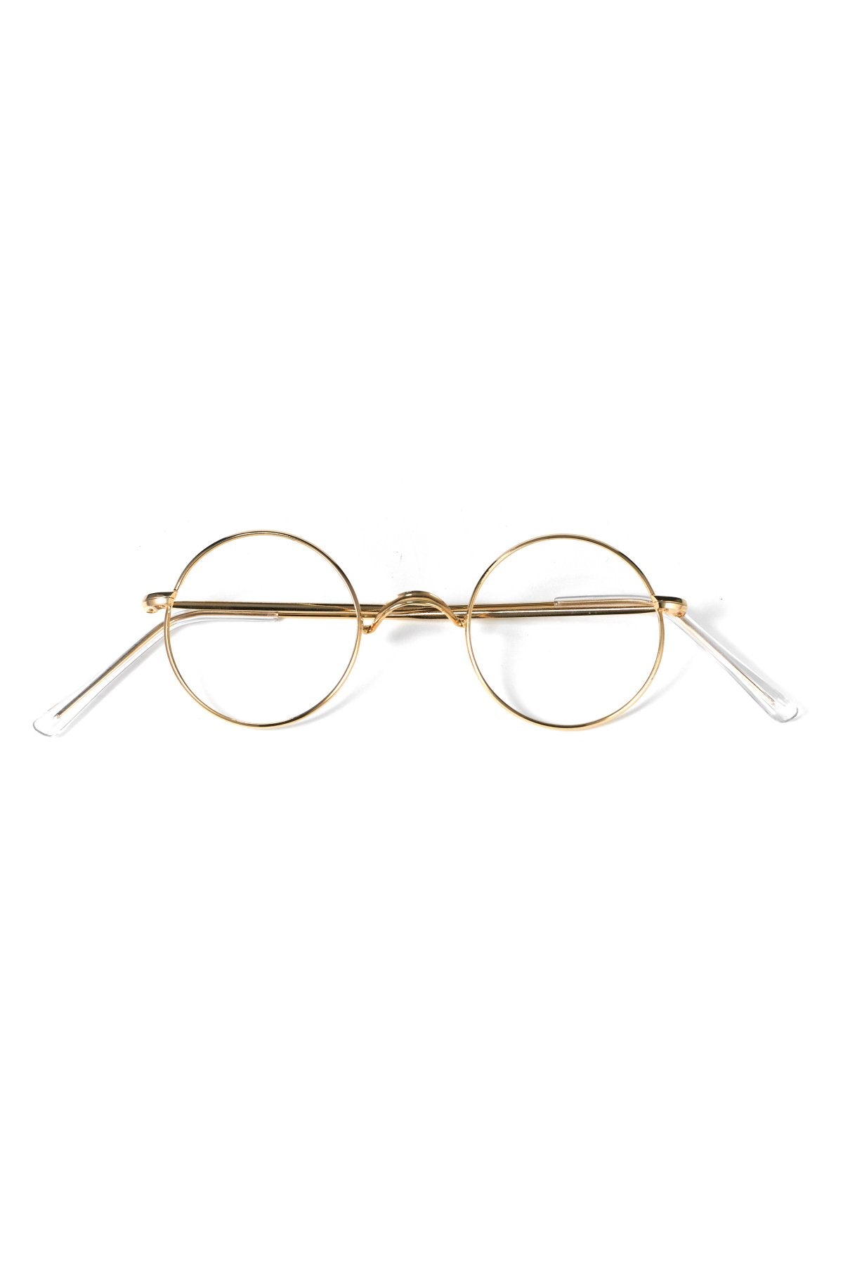 1960s BRITISH VINTAGE EYEWEAR METAL ROUND - OPT-604