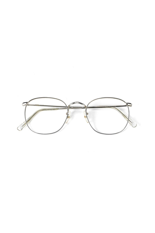 1960s ALGHA BRITISH VINTAGE EYEWEAR METAL WELLINGTON - OPT-607