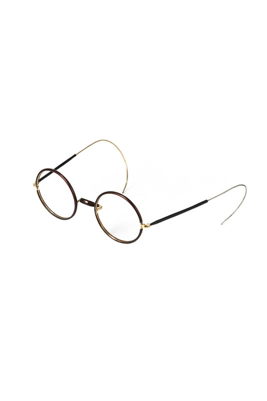 1930s BRITISH ANTIQUE EYEWEAR ROUND - OPT-608