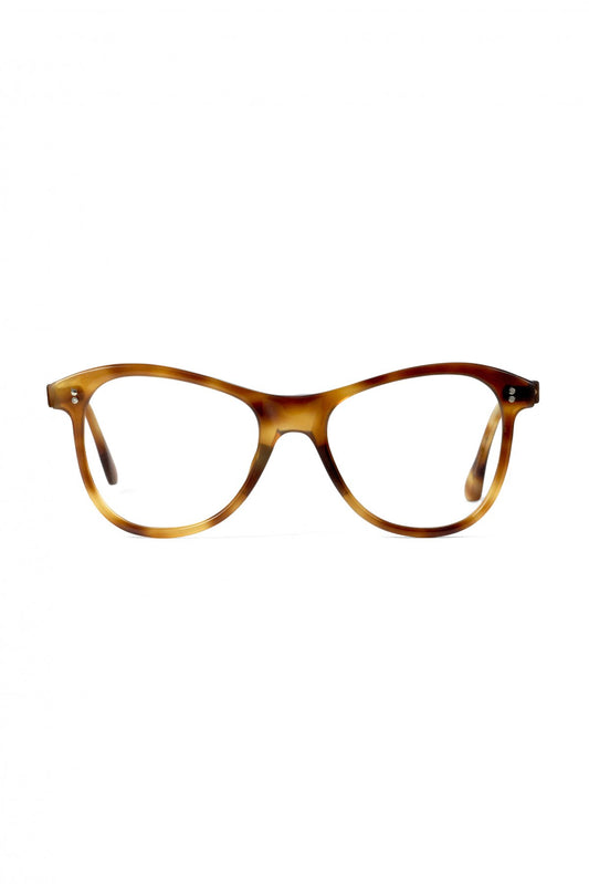 1960s FRANCE VINTAGE EYEGLASS AMBER - OPT-618