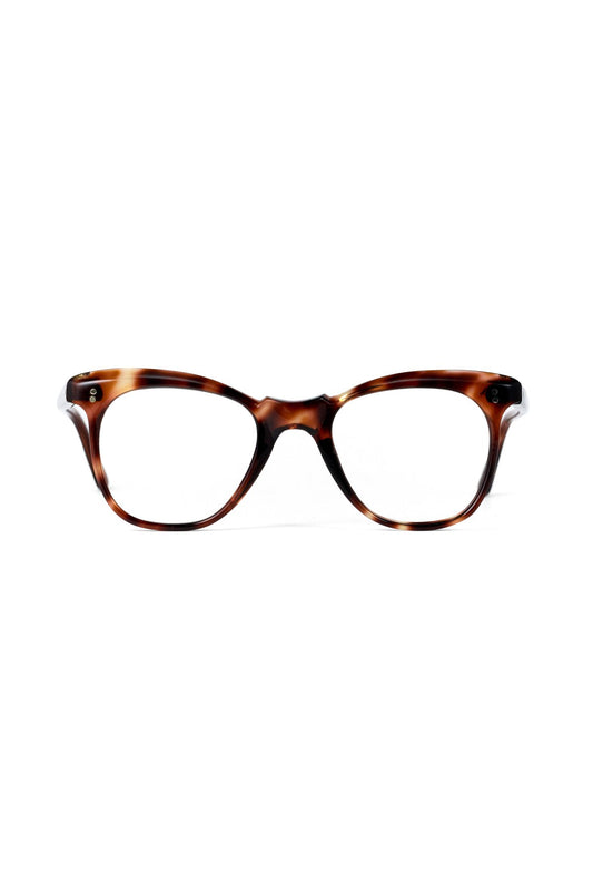 1950s FRANCE VINTAGE EYEGLASS  AMBER- OPT-619