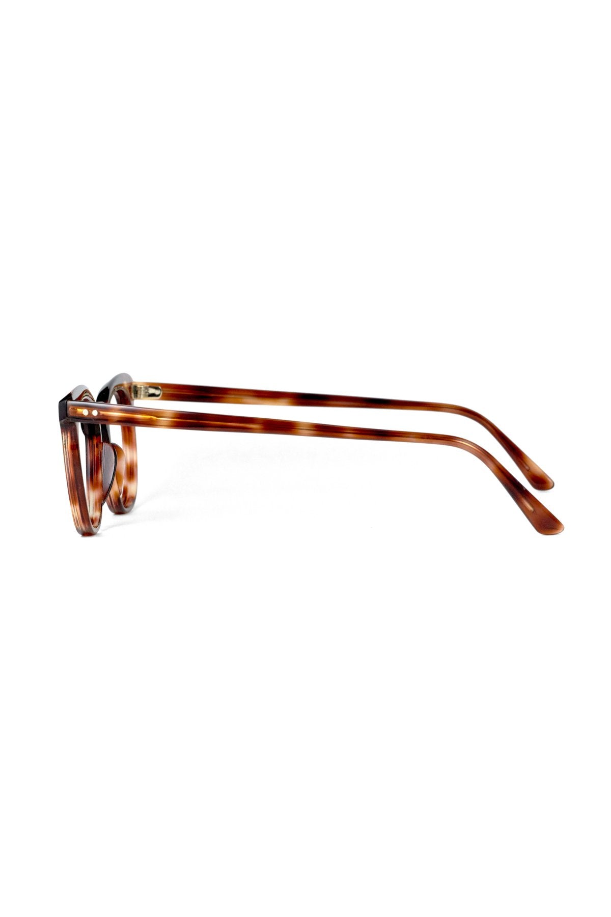 1950s FRANCE VINTAGE EYEGLASS  AMBER- OPT-619