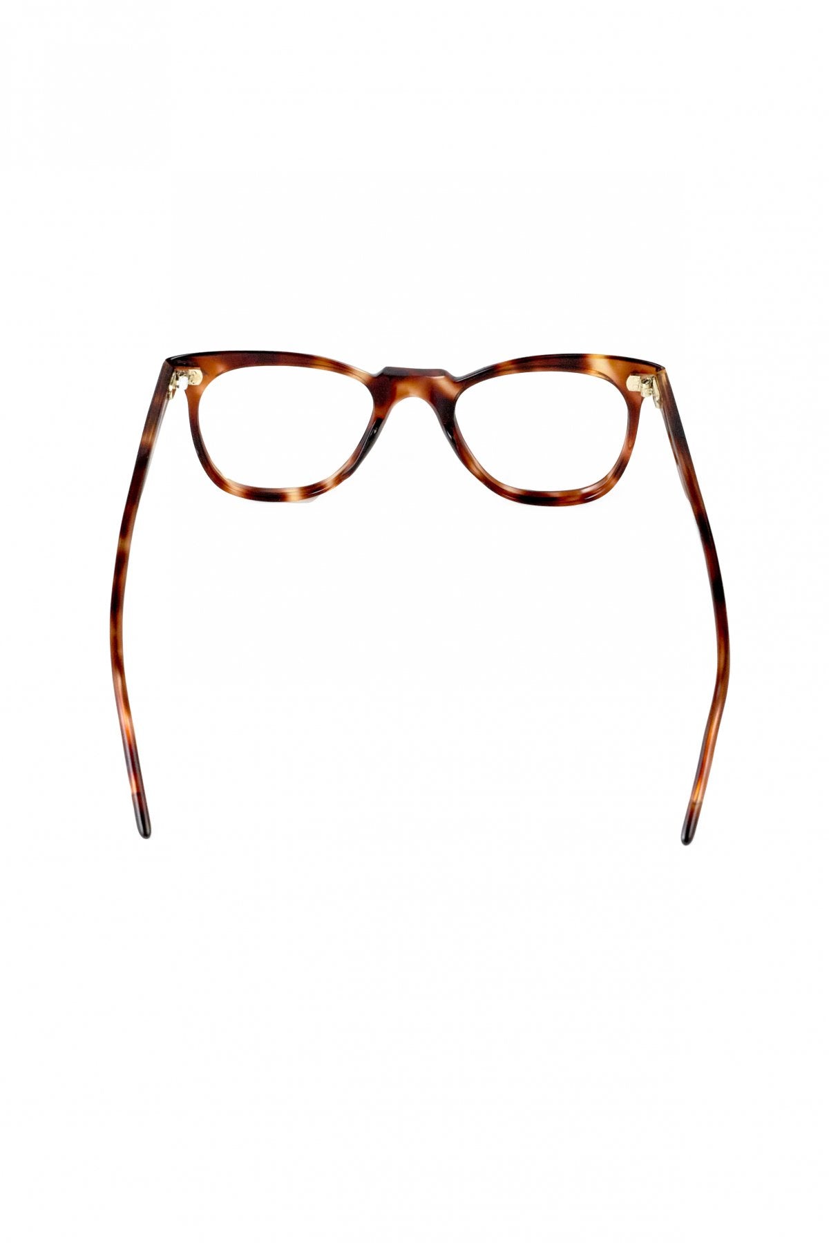 1950s FRANCE VINTAGE EYEGLASS  AMBER- OPT-619