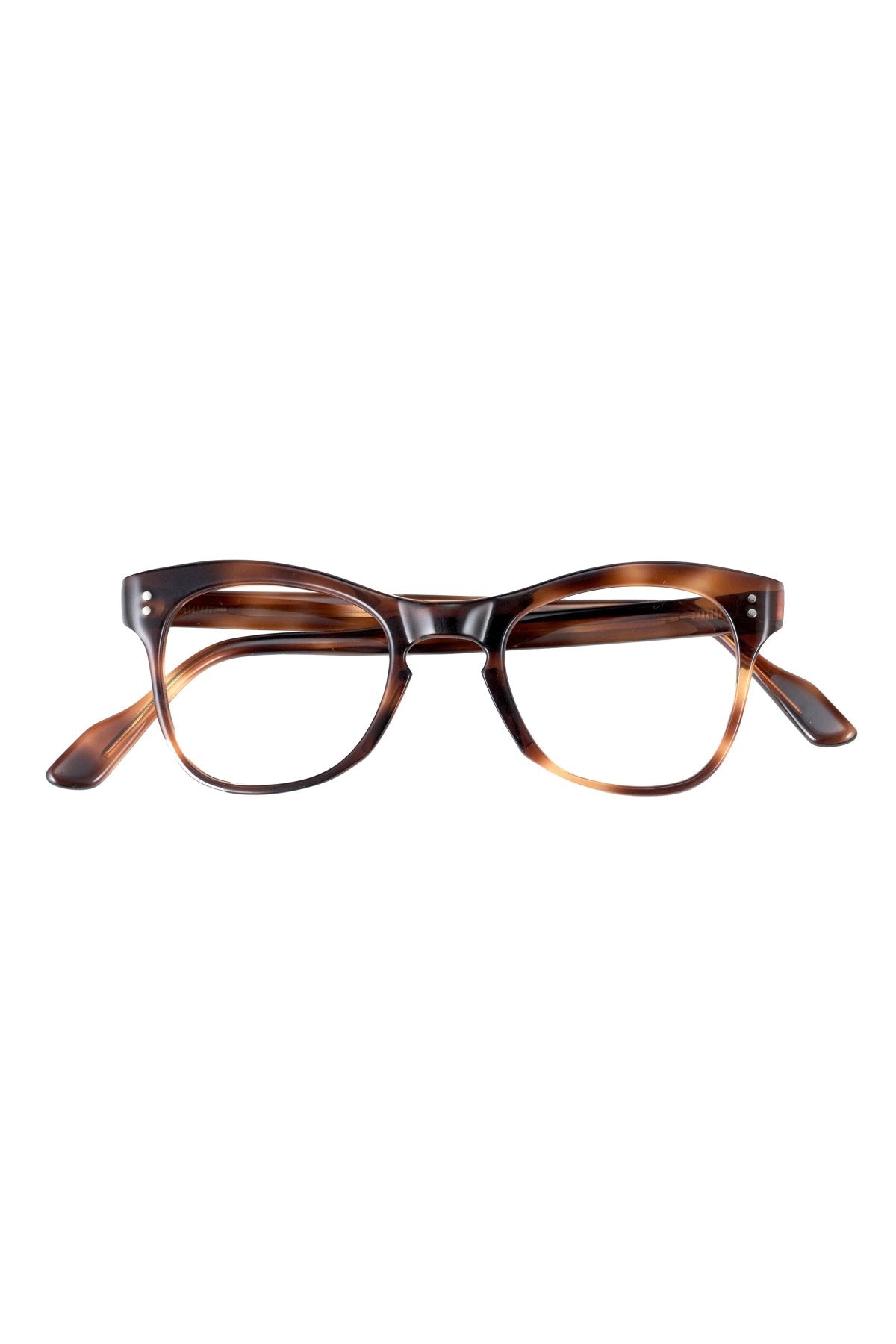 1950s FRANCE VINTAGE EYEGLASS  AMBER- OPT-620