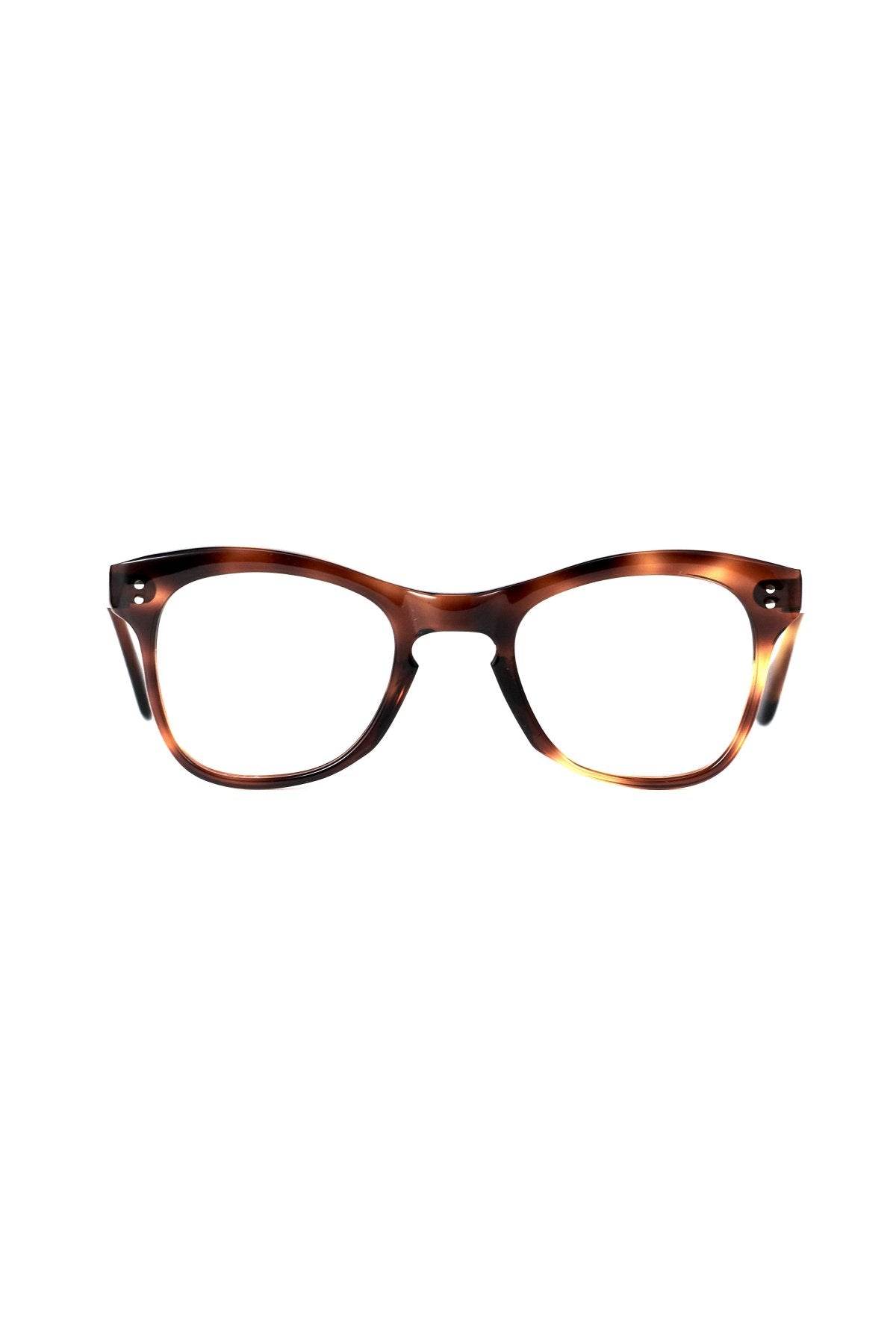 1950s FRANCE VINTAGE EYEGLASS  AMBER- OPT-620