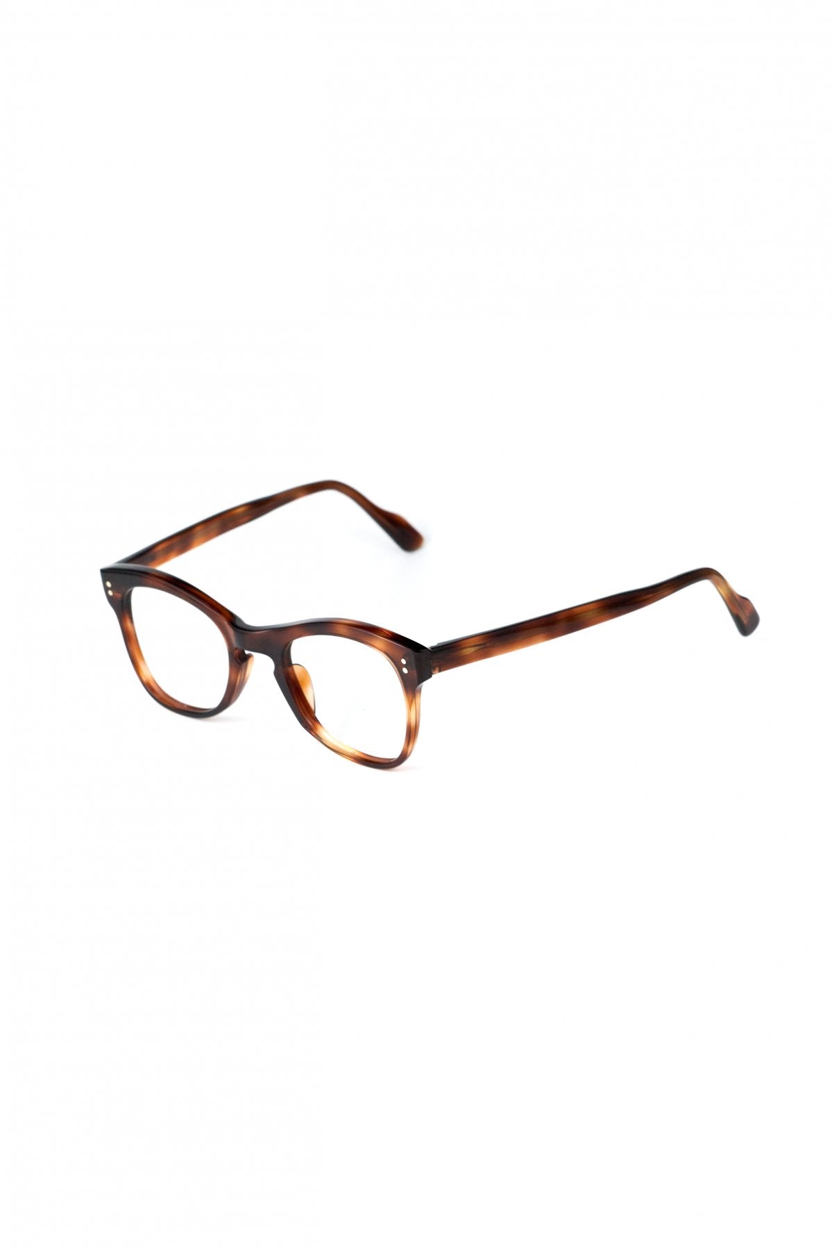 1950s FRANCE VINTAGE EYEGLASS  AMBER- OPT-620