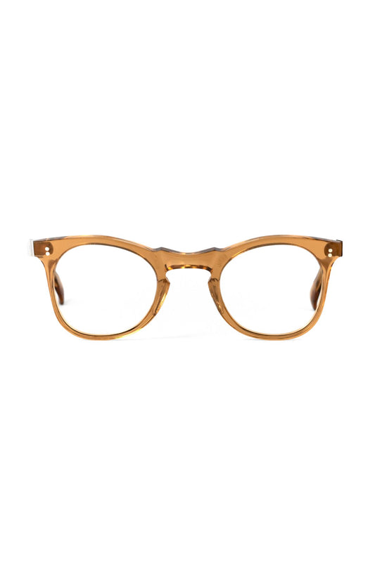 1960s FRANCE VINTAGE EYEGLASS BROWN SMOKE - OPT-624