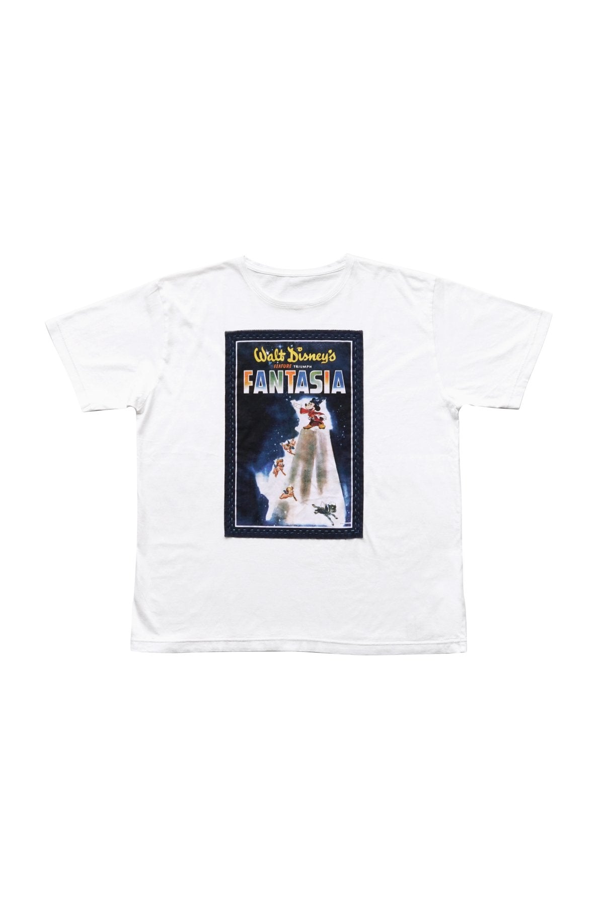 DISNEY FANTASIA PORTER CLASSIC NEWTONCOLLECTION BANDANA T-SHIRT - NAVY