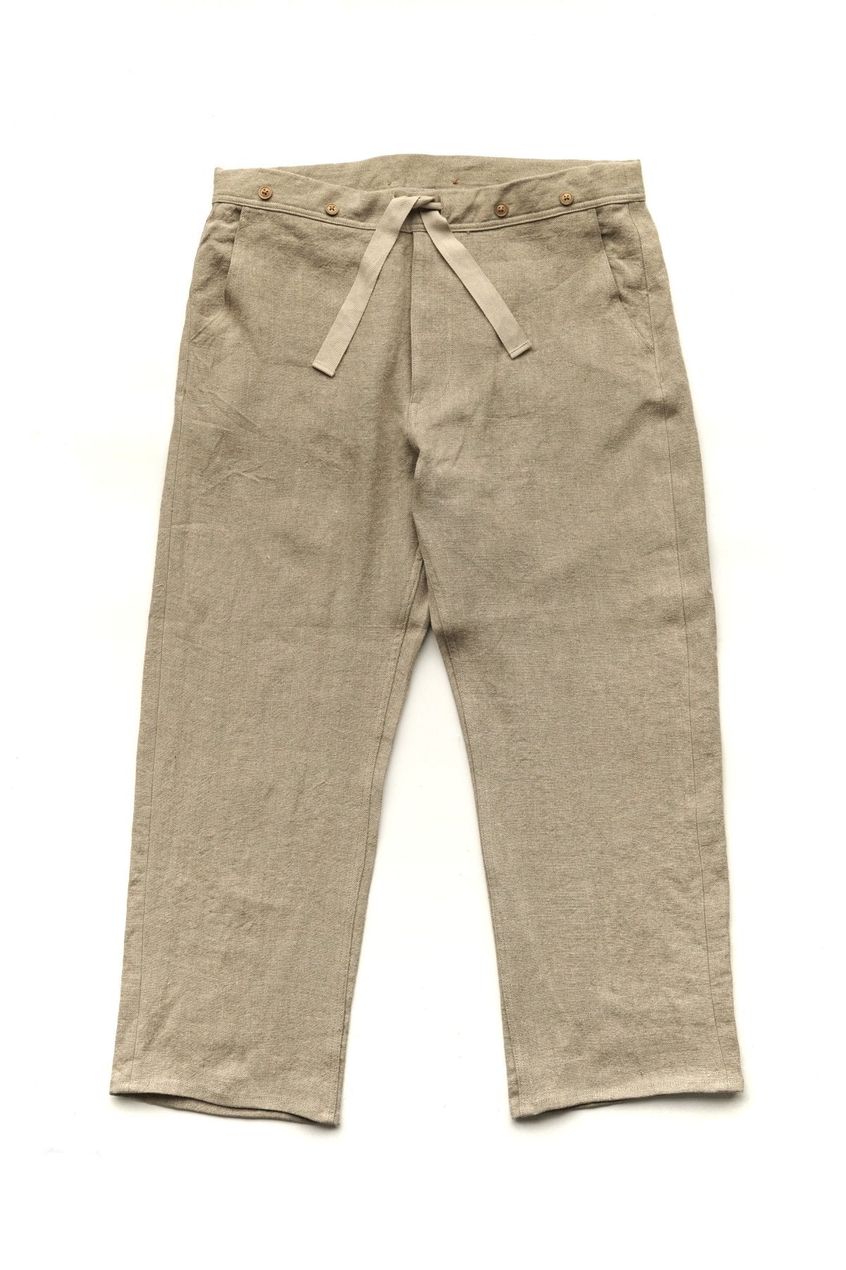 Nigel Cabourn - HOSPITAL PANT - FRENCH LINEN IVORY