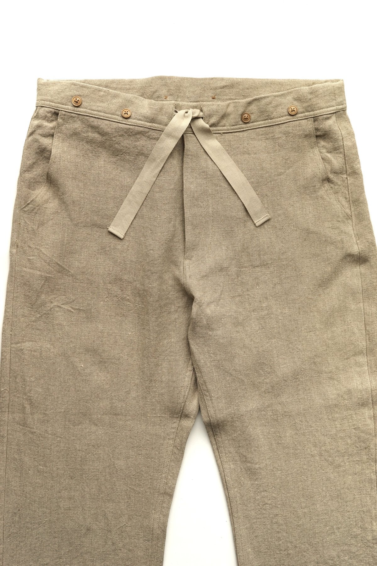 Nigel Cabourn - HOSPITAL PANT - FRENCH LINEN IVORY