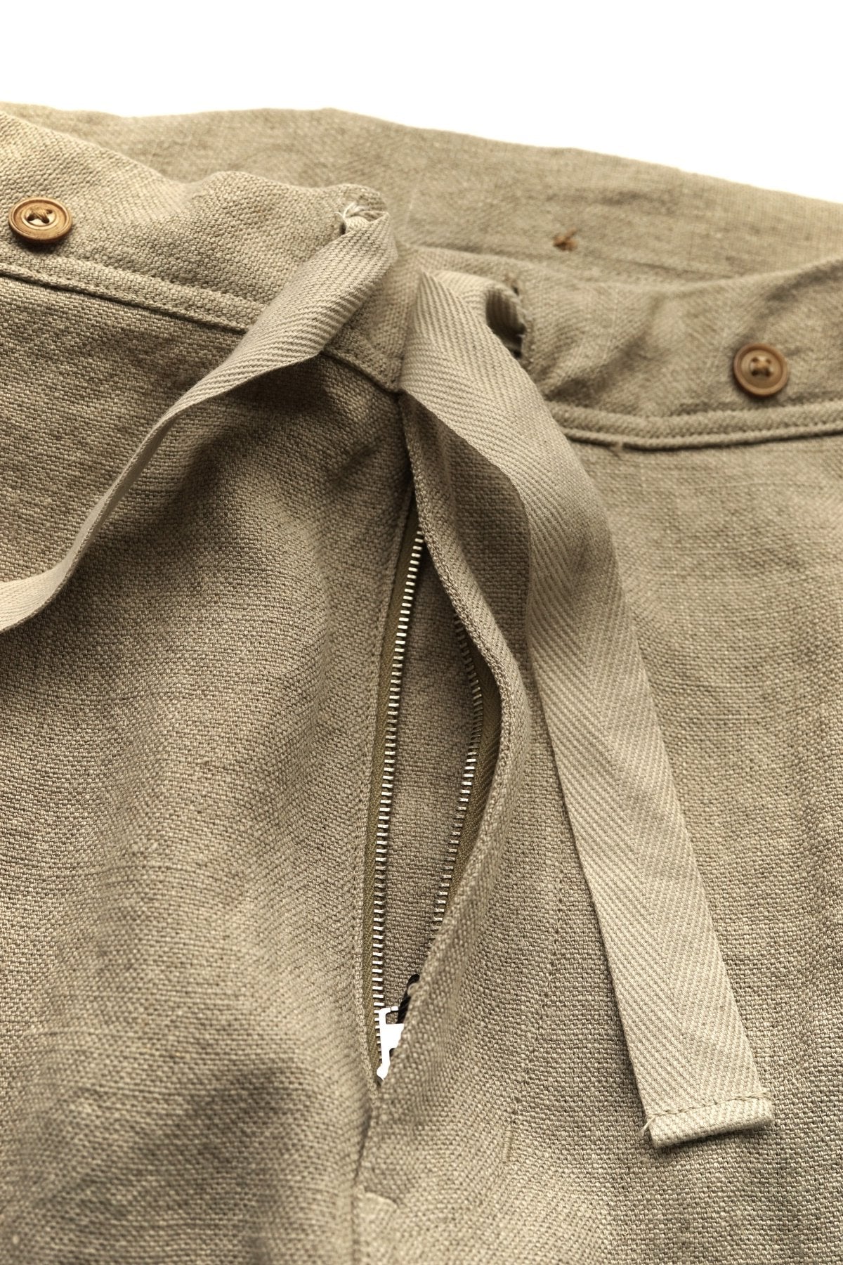 Nigel Cabourn - HOSPITAL PANT - FRENCH LINEN IVORY