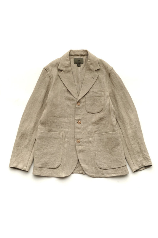 Nigel Cabourn - HOSPITAL JACKET - FRENCH LINEN IVORY