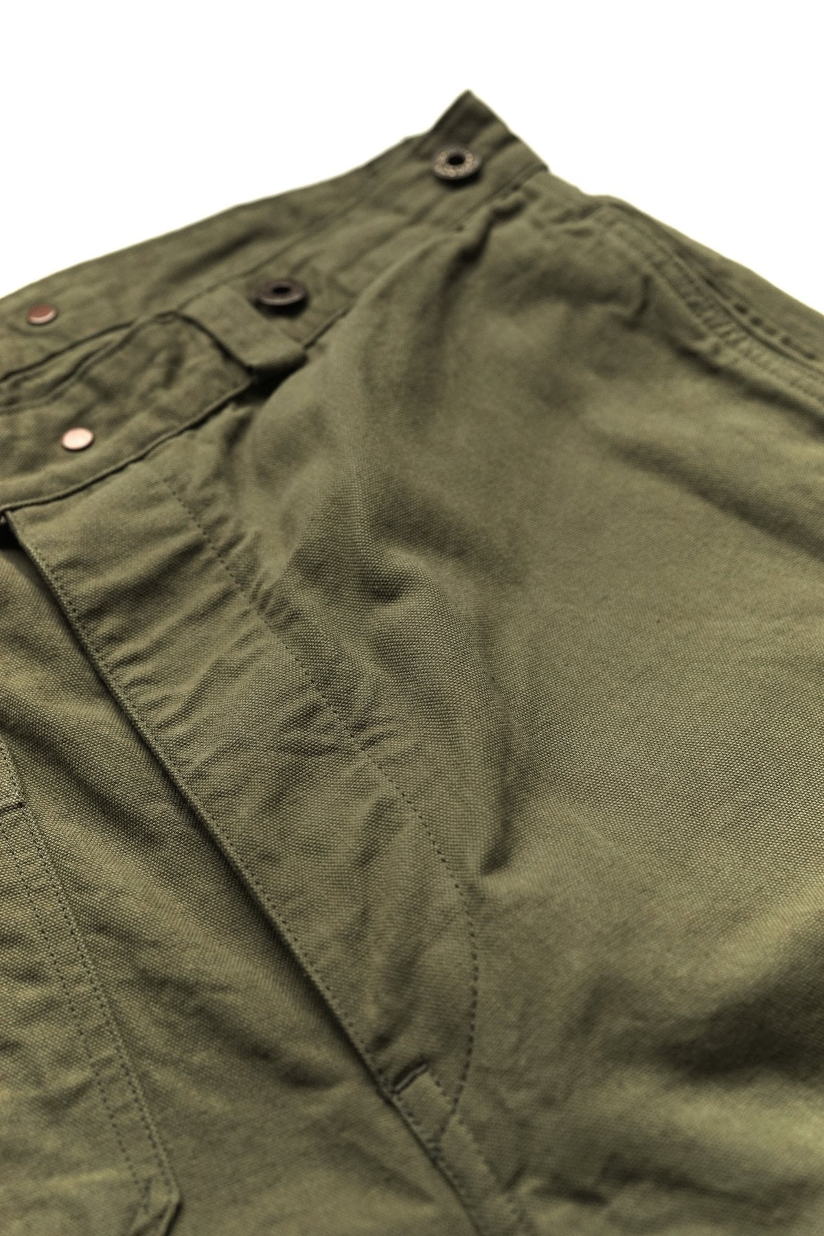 Nigel Cabourn - MOTORCYCLE PANT - CANVAS GREEN