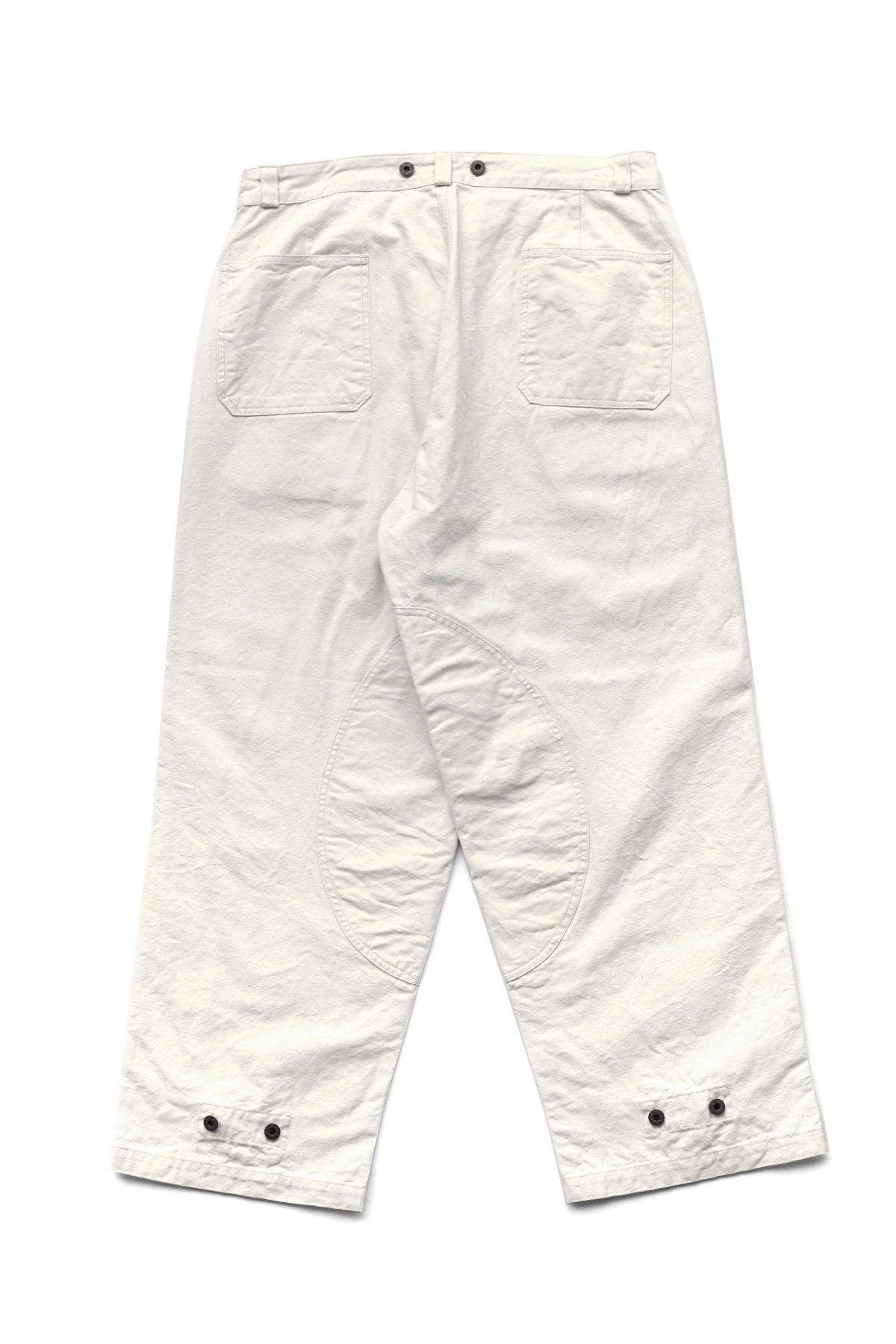 Nigel Cabourn - MOTORCYCLE PANT - CANVAS IVORY