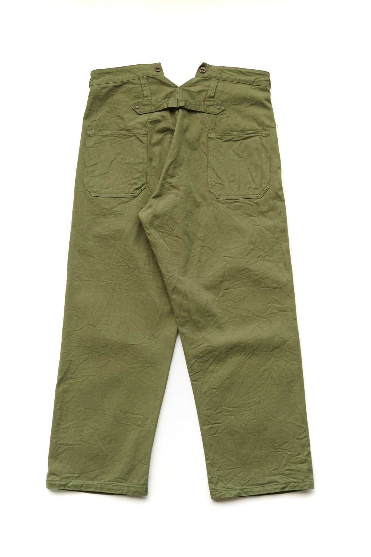 Nigel Cabourn - RAILMAN PANT - VINTAGE TWILL GREEN