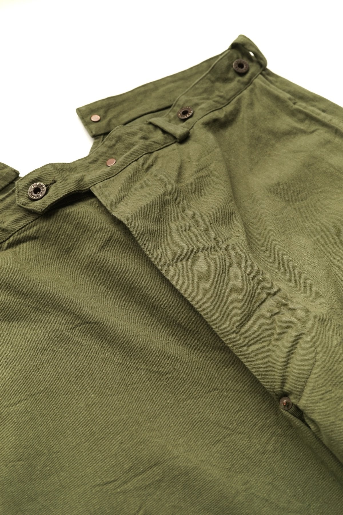 Nigel Cabourn - RAILMAN PANT - VINTAGE TWILL GREEN