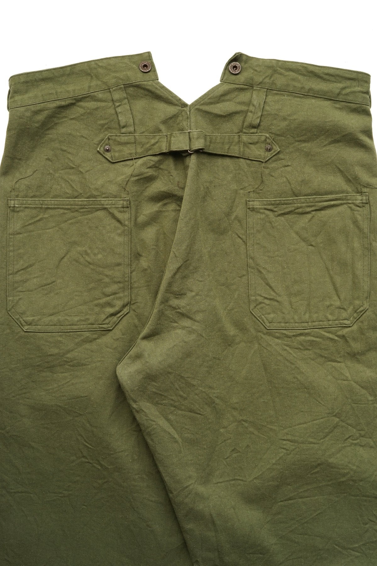 Nigel Cabourn - RAILMAN PANT - VINTAGE TWILL GREEN