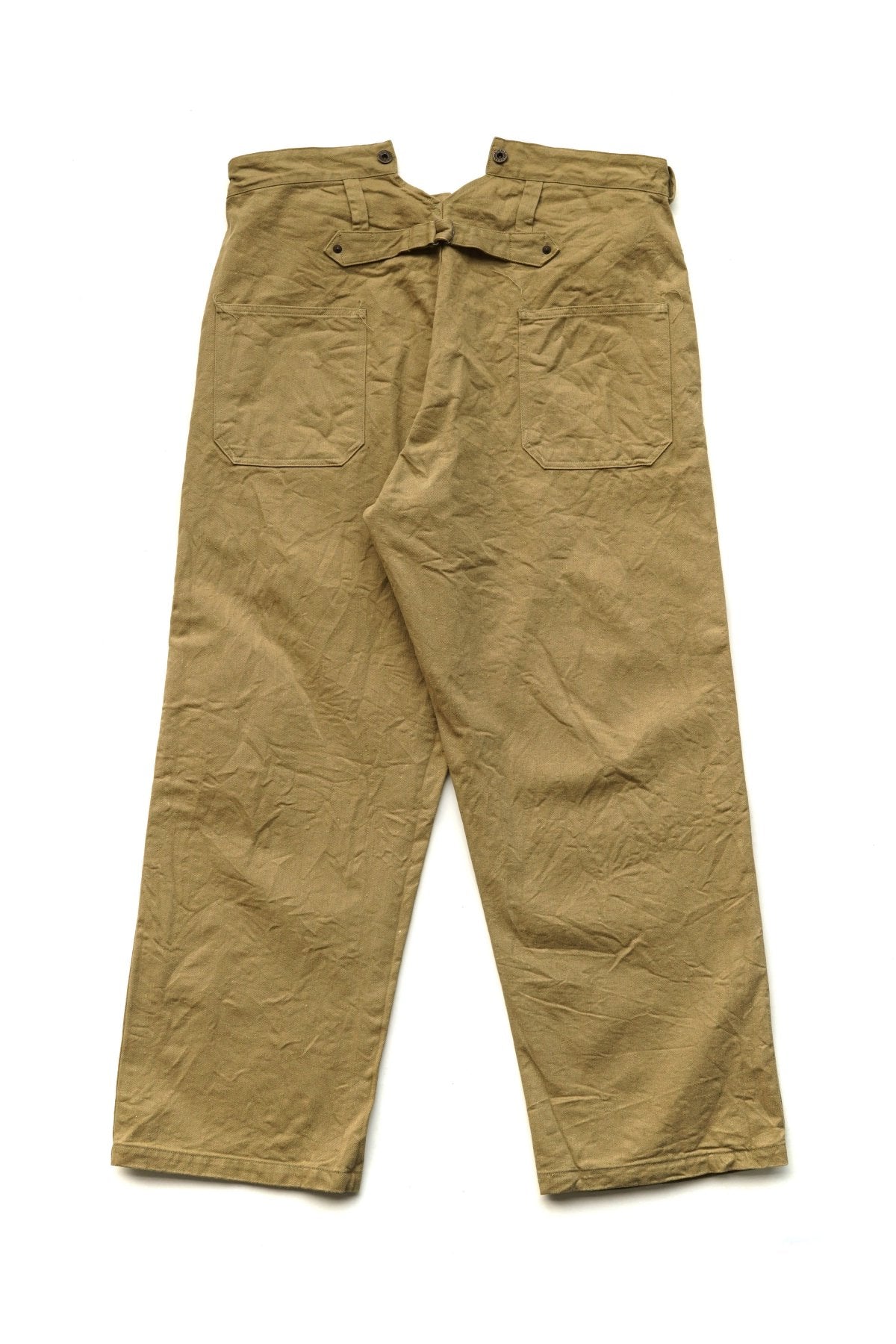 Nigel Cabourn - RAILMAN PANT - VINTAGE TWILL KHAKI