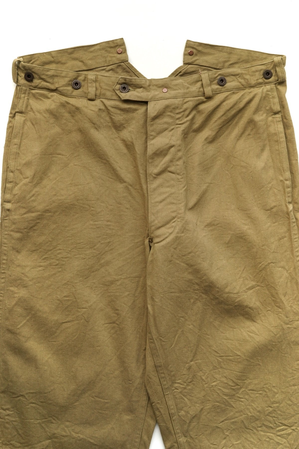 Nigel Cabourn - RAILMAN PANT - VINTAGE TWILL KHAKI