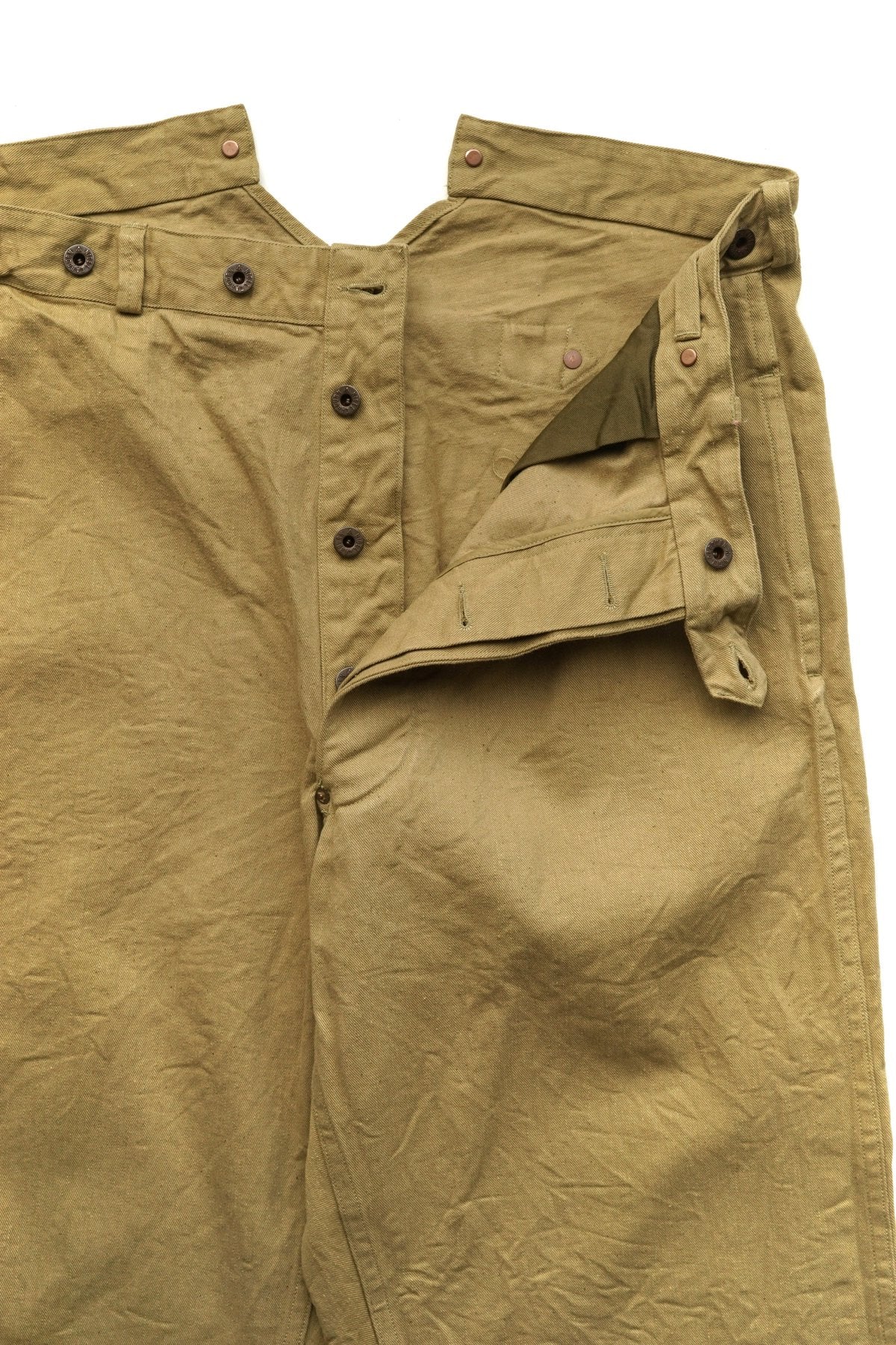 Nigel Cabourn - RAILMAN PANT - VINTAGE TWILL KHAKI