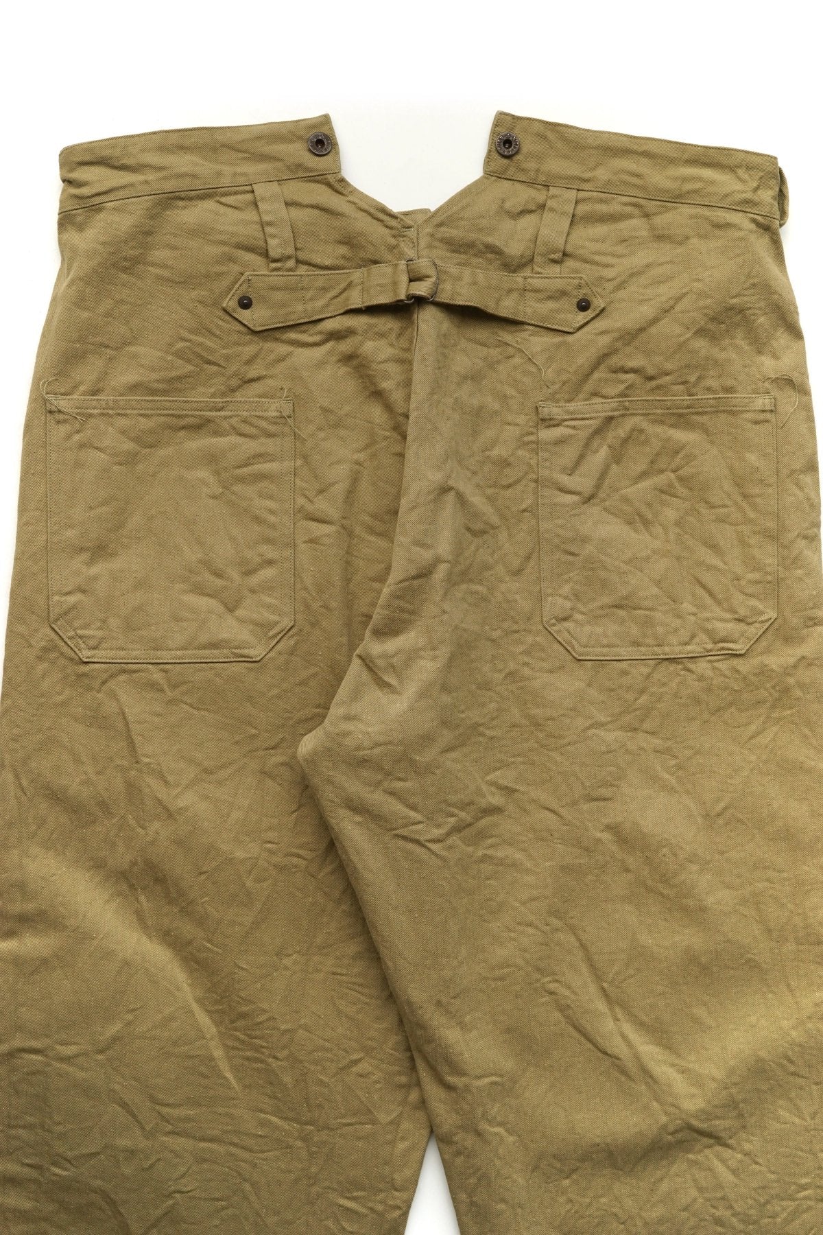 Nigel Cabourn - RAILMAN PANT - VINTAGE TWILL KHAKI