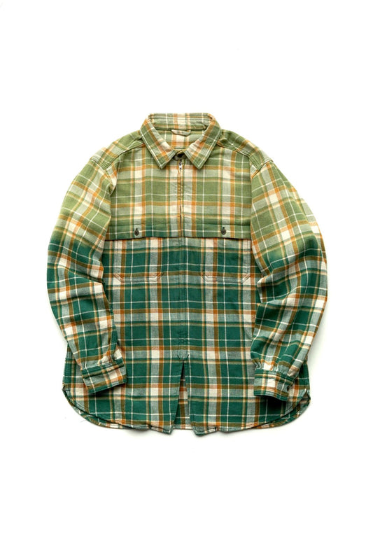 Nigel Cabourn - MOTORCYCLE SHIRT - OZONE BLEACH GREEN