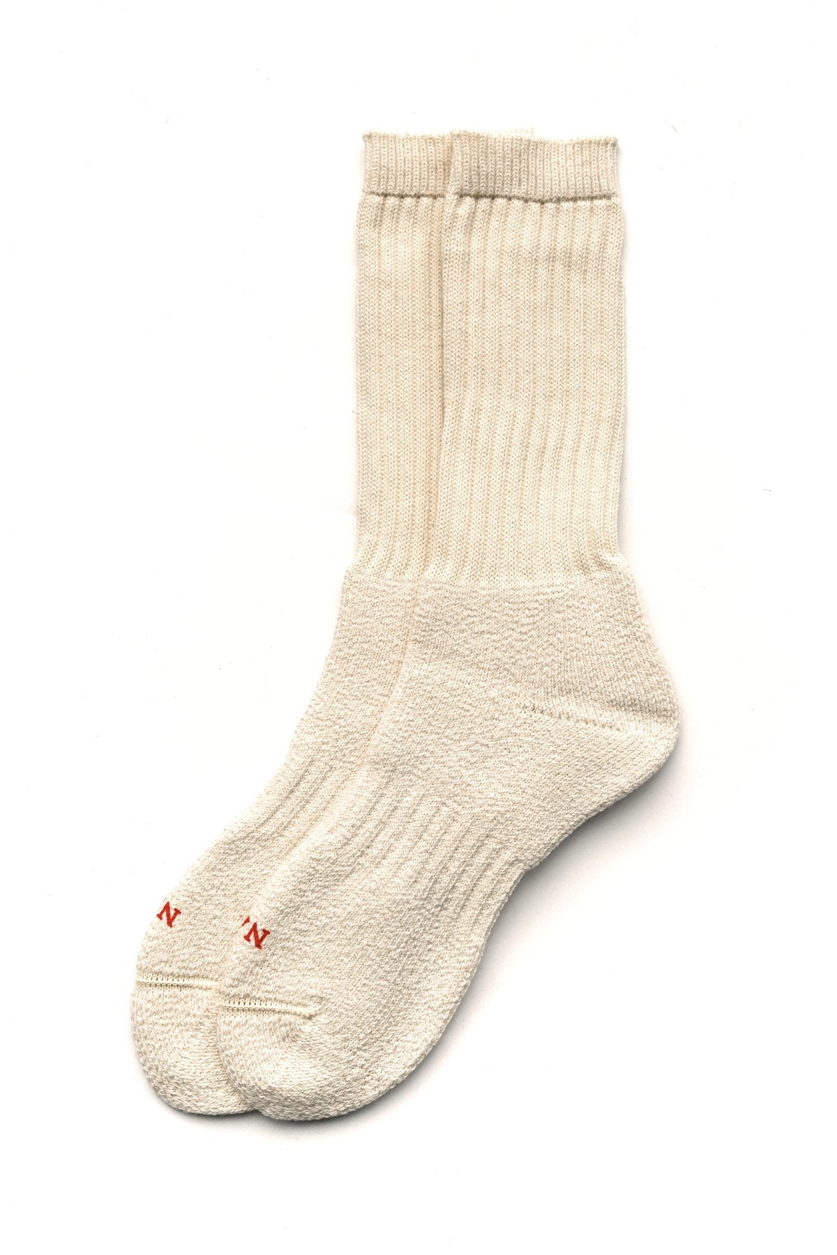 ◯ Nigel Cabourn - PILE SOCKS - IVORY