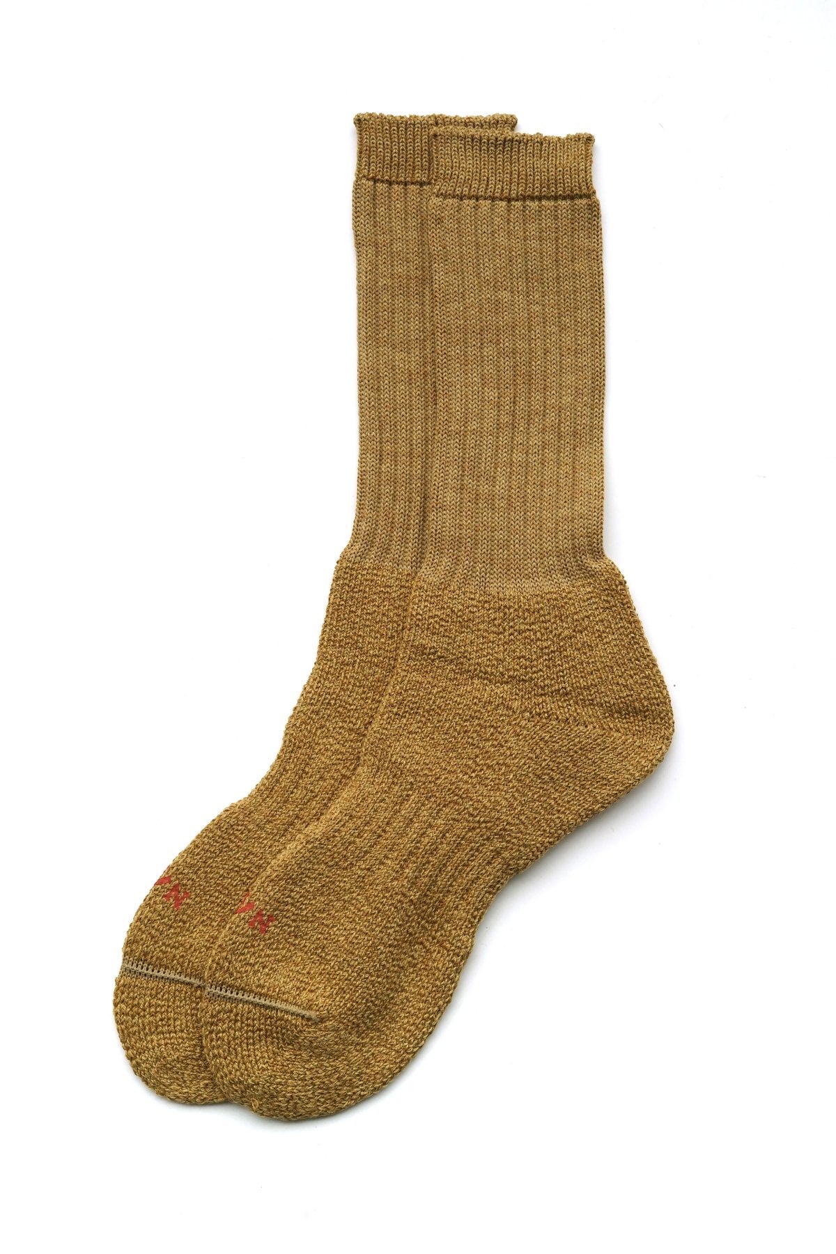 ◯ Nigel Cabourn - PILE SOCKS - KHAKI