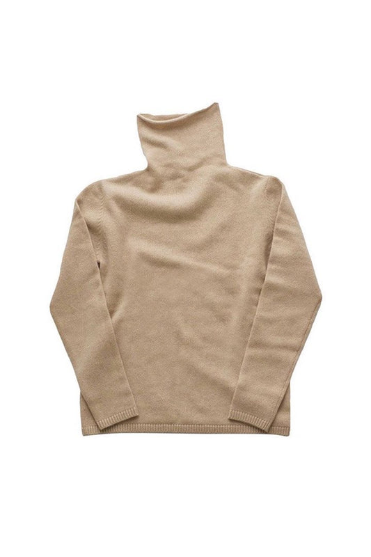 humoresque - CASHMERE TURTLE NECK “Phaeton Exclusive” - BEIGE