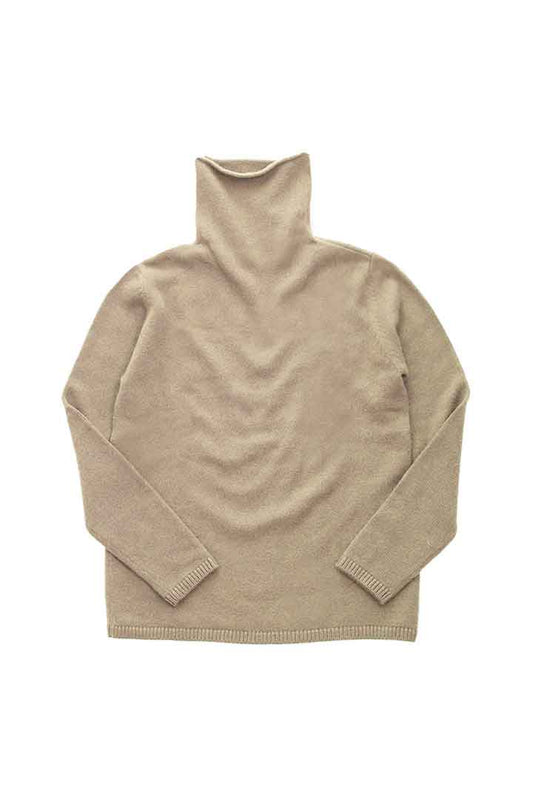 humoresque - CASHMERE TURTLE NECK “Phaeton Exclusive” - BEIGE