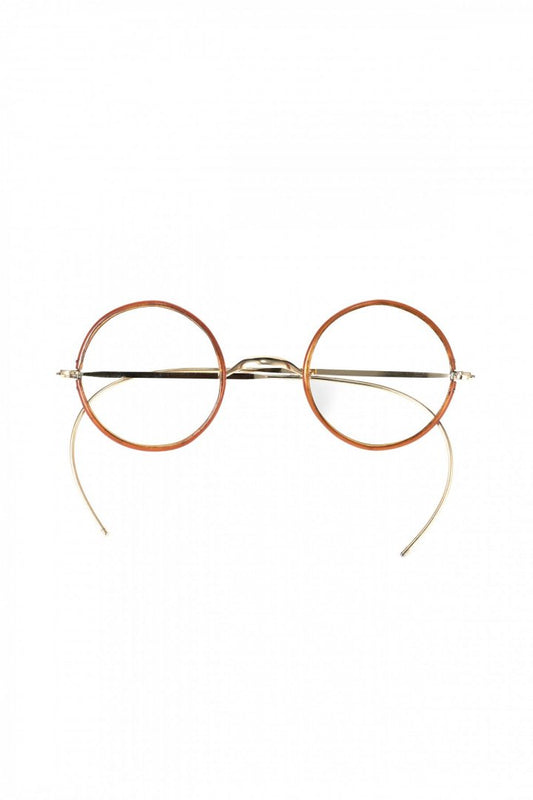 1920s USA ANTIQUE ROUND EYEGLASS - OPT-605