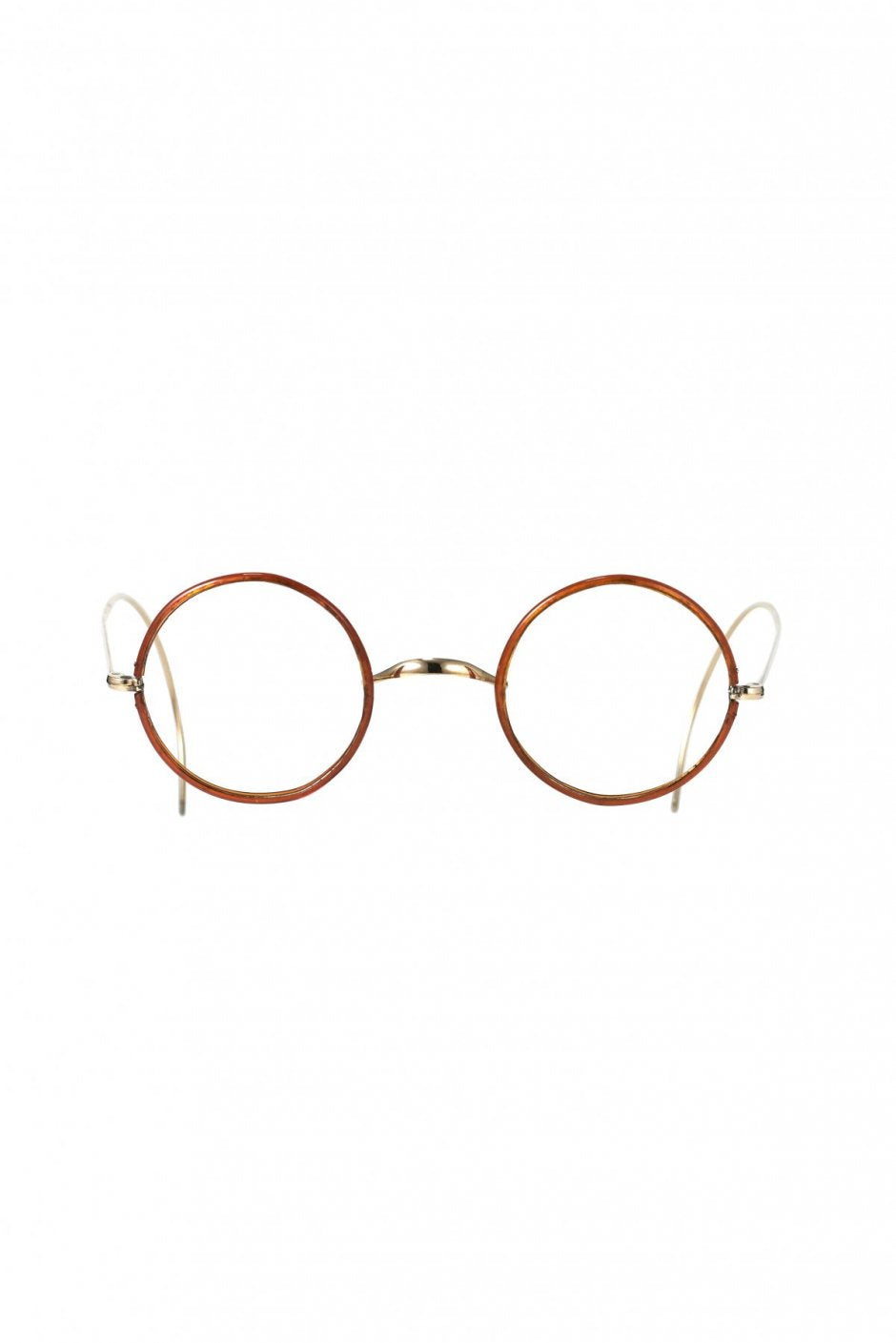 1920s USA ANTIQUE ROUND EYEGLASS - OPT-605