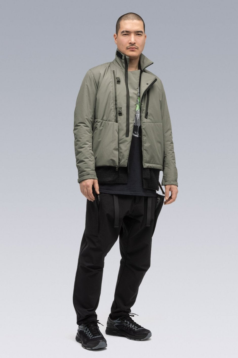 ACRONYM - J68Gore-Tex Infinium Windstopper_ Rider Jacket - Alpha Green