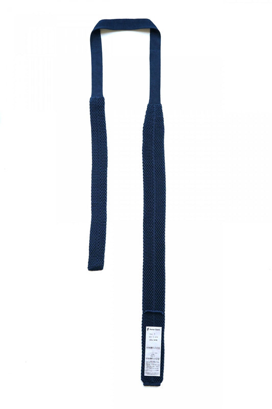 Porter Classic - CLASSIC KNIT TIE - NAVY