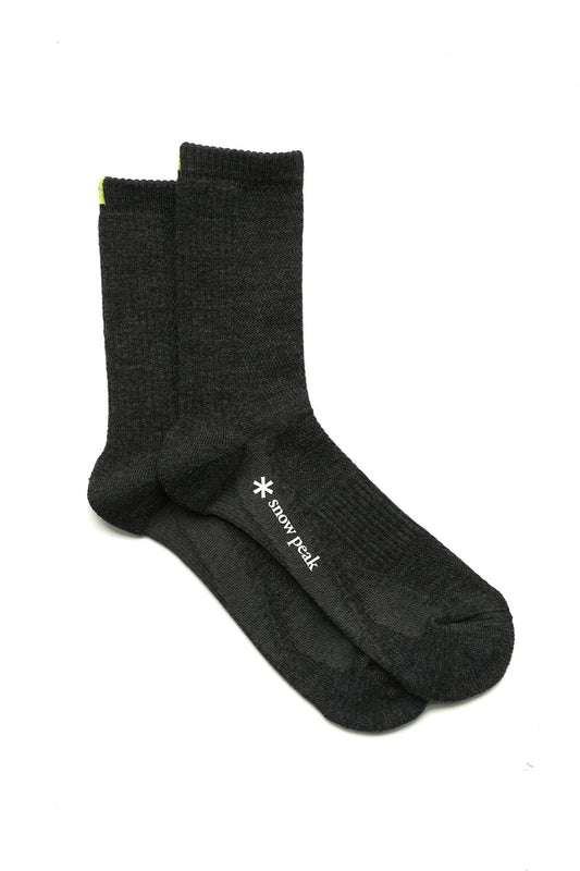 TDS WOOL SOCKS - DH(DARK HEATHER)