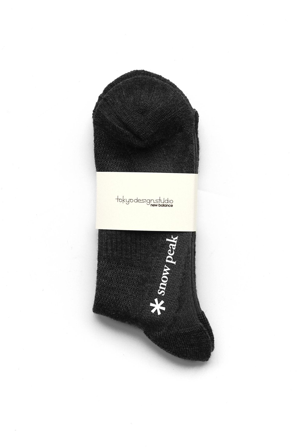 TDS WOOL SOCKS - DH(DARK HEATHER)