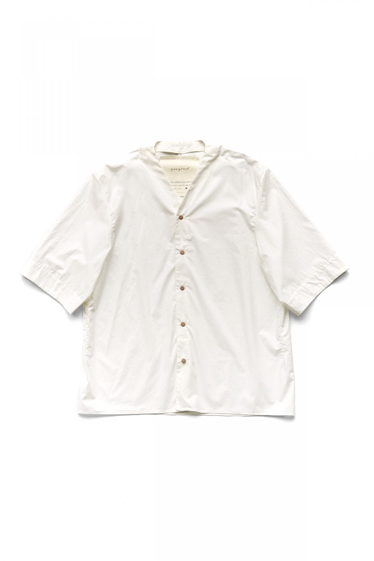 toogood - THE CERAMICIST SHIRT - CRISP COTTON - CHALK