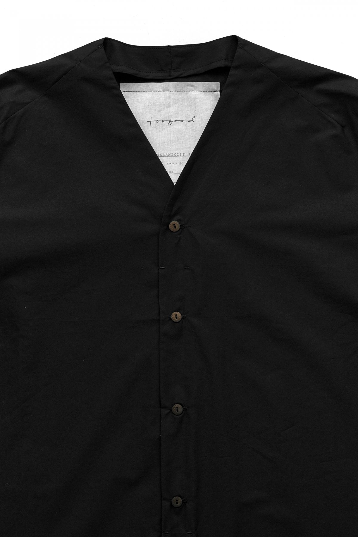 toogood - THE CERAMICIST SHIRT - FINE COTTON - FLINT