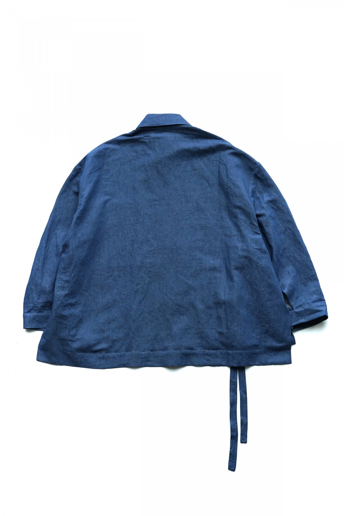 toogood - THE GLASSBLOWER JACKET - LINEN COTTON DRILL - INDIGO