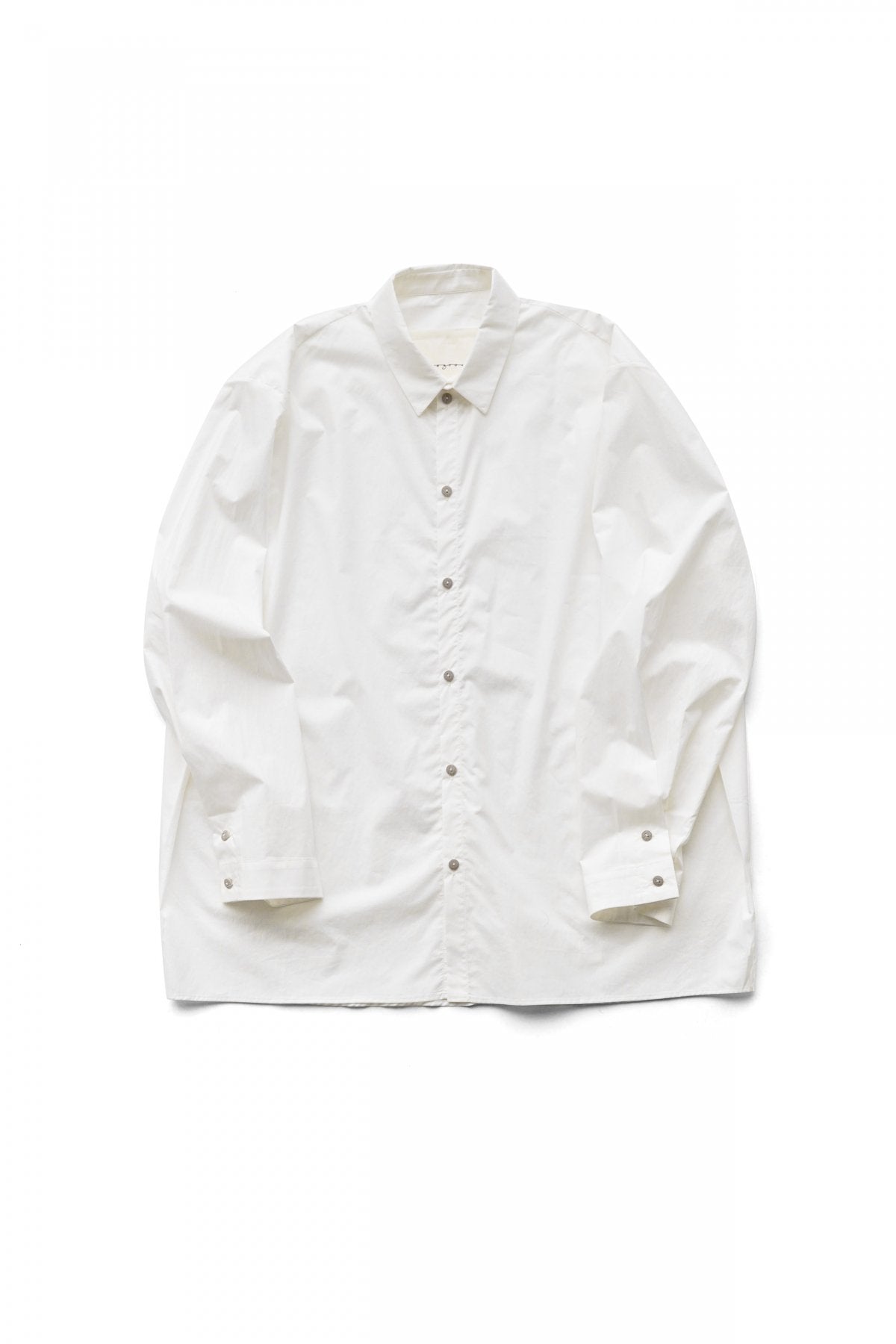 toogood - THE POET SHIRT - CRISP COTTON - CHALK