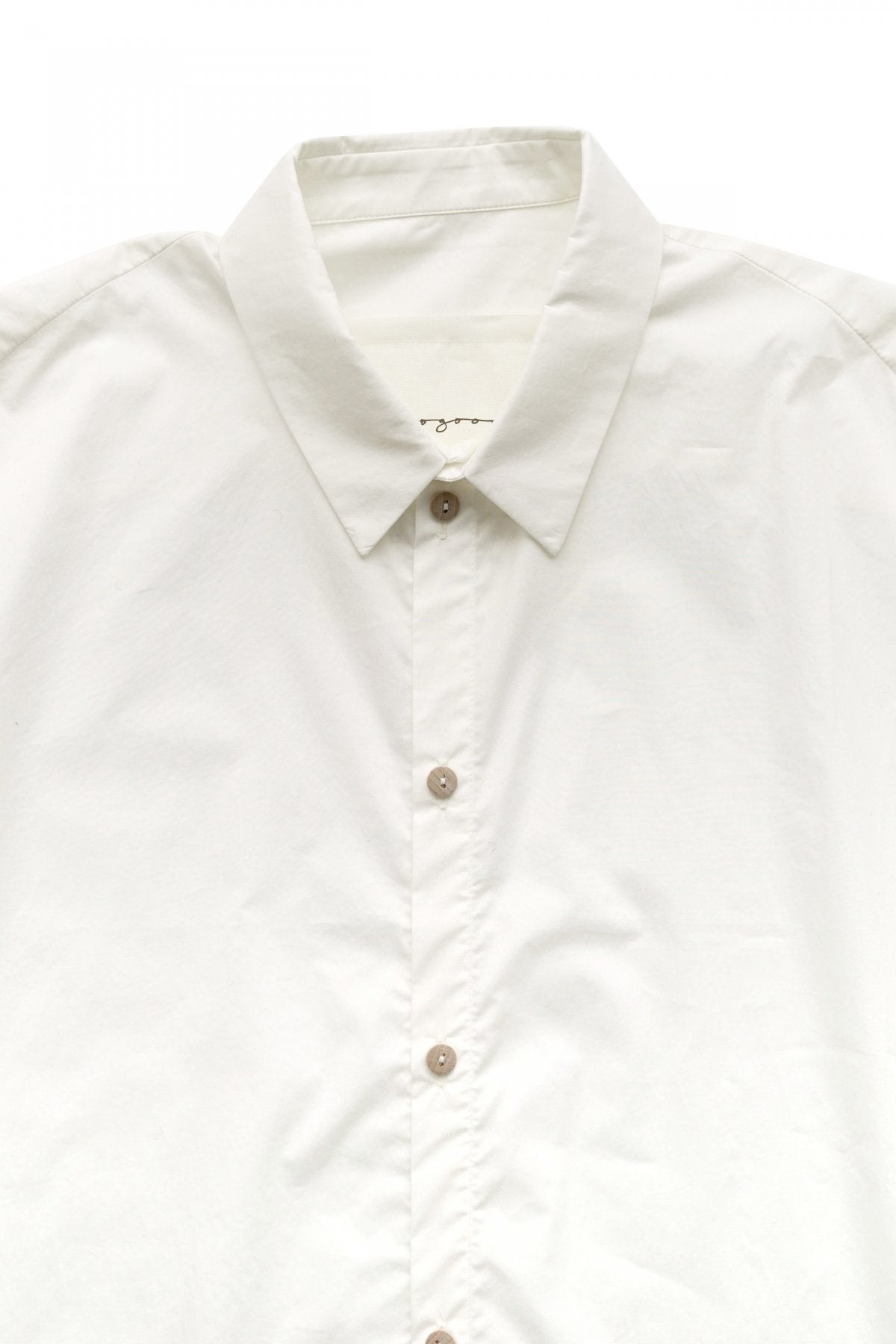 toogood - THE POET SHIRT - CRISP COTTON - CHALK