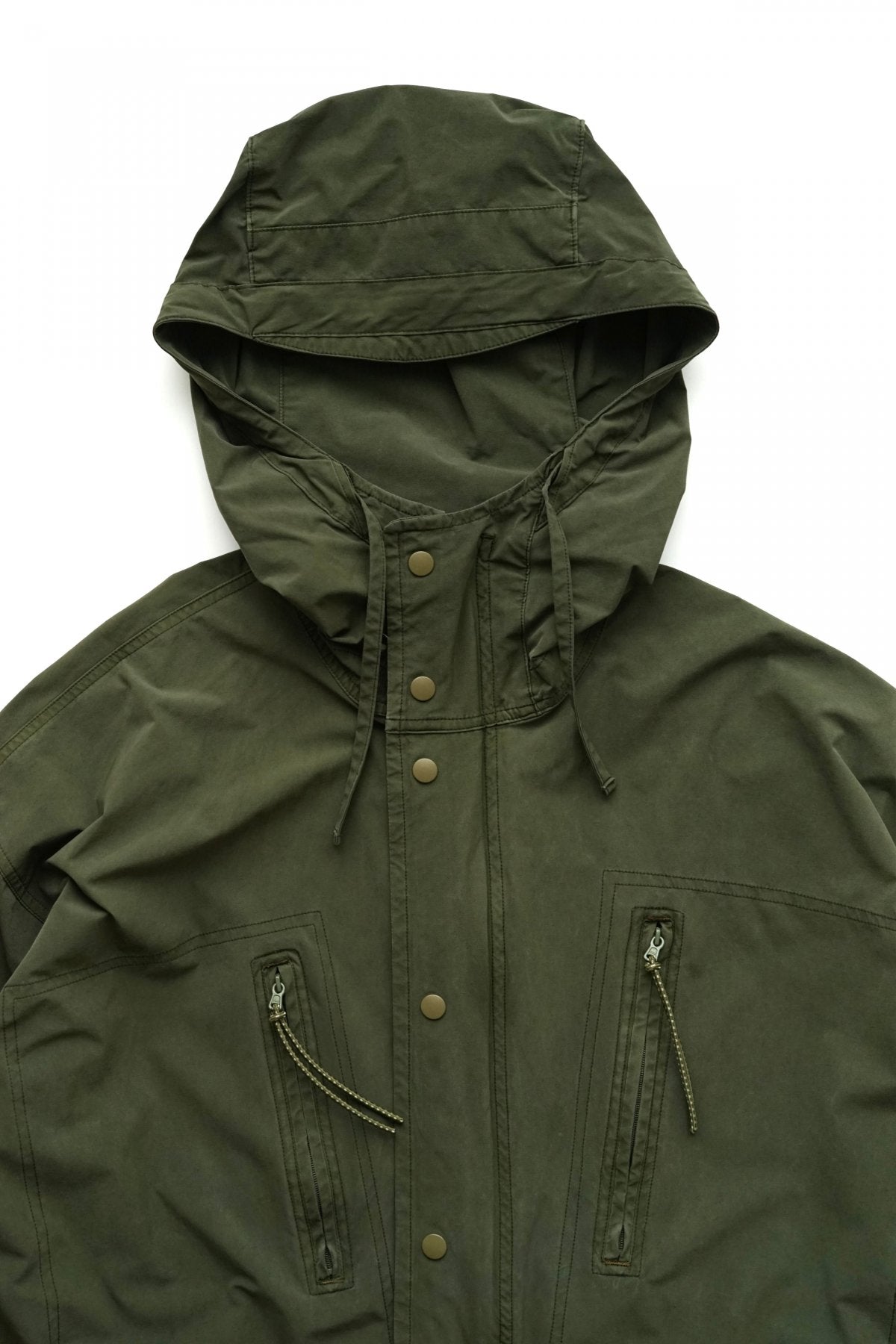 Porter Classic - SUPER NYLON STRETCH COAT - OLIVE