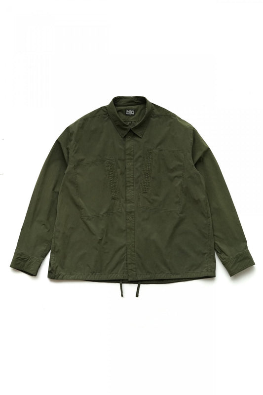 Porter Classic - SUPER NYLON STRETCH MILITARY SHIRT - OLIVE