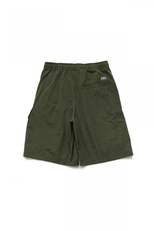 Porter Classic - SUPER NYLON STRETCH SHORTS - OLIVE